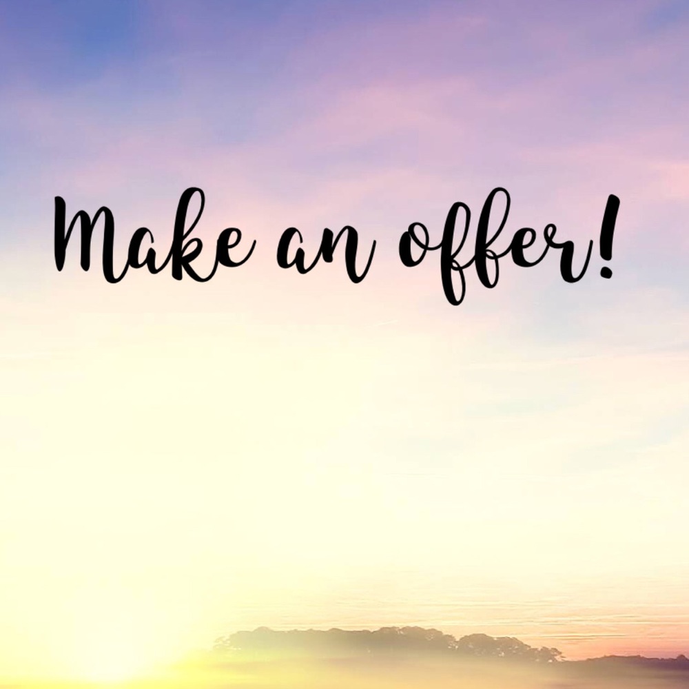 Love the item ❤️ But not the price - Make an Offer